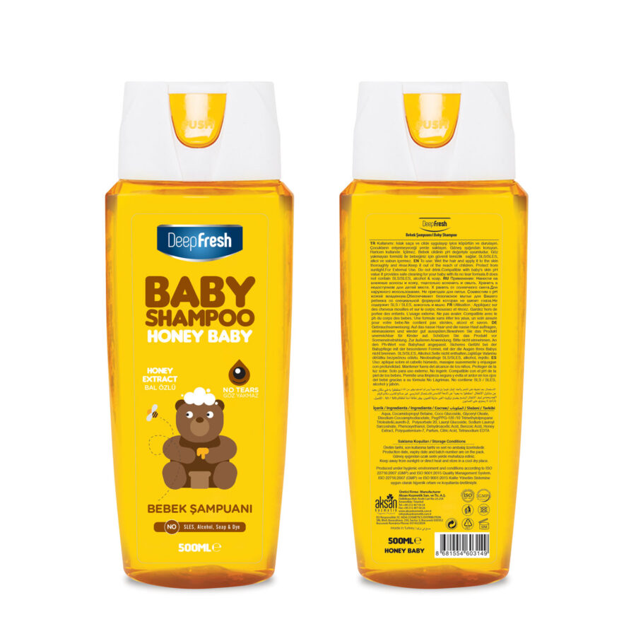 Baby shampoo-honey