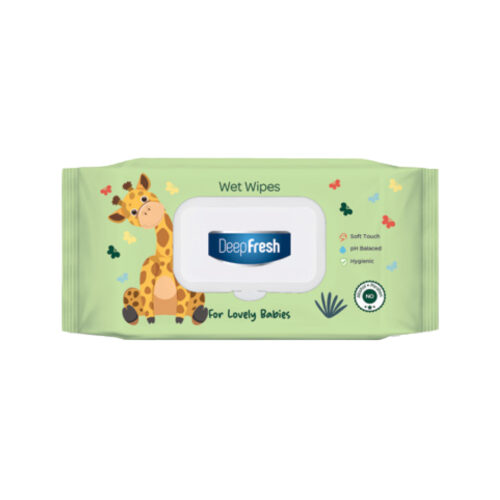 BABY WIPES GREEN giraffe